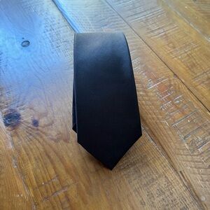 Michael Kors black silk neck tie